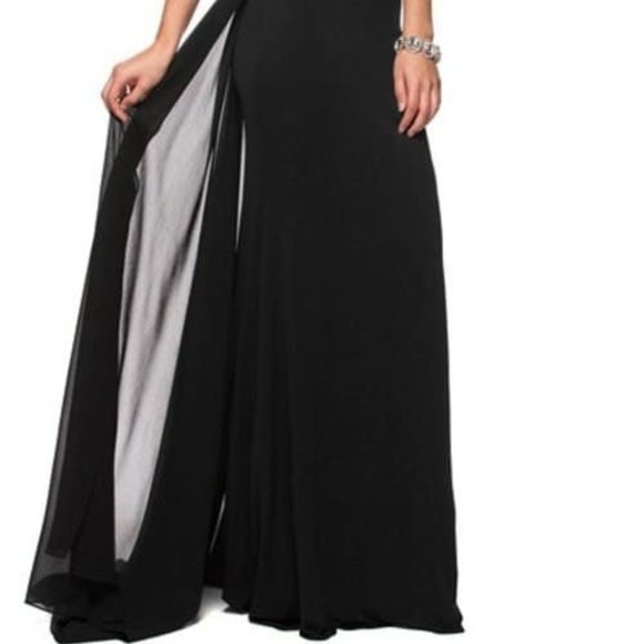 Scoop Neck Sleeveless Sheath Prom Dress JT628 - Picture 4 of 5